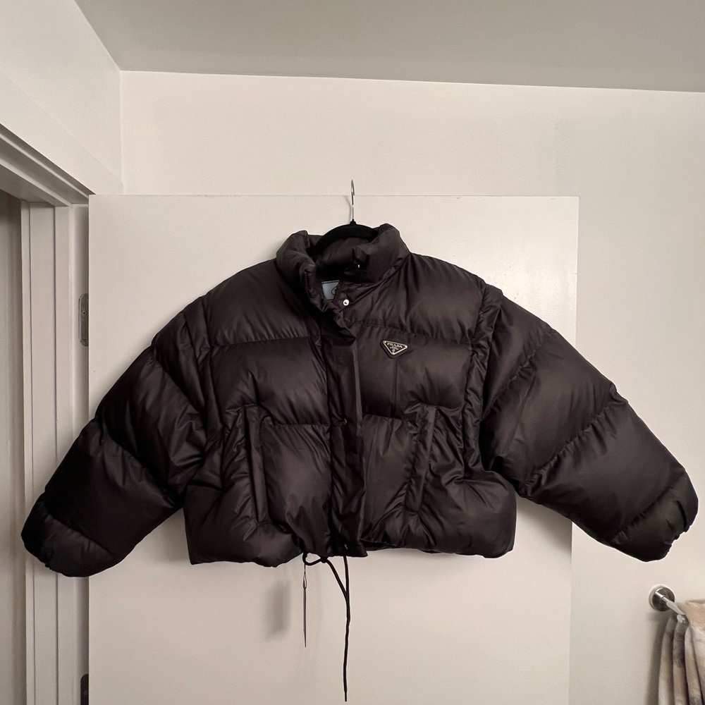 Prada Cropped Puffer | Size L